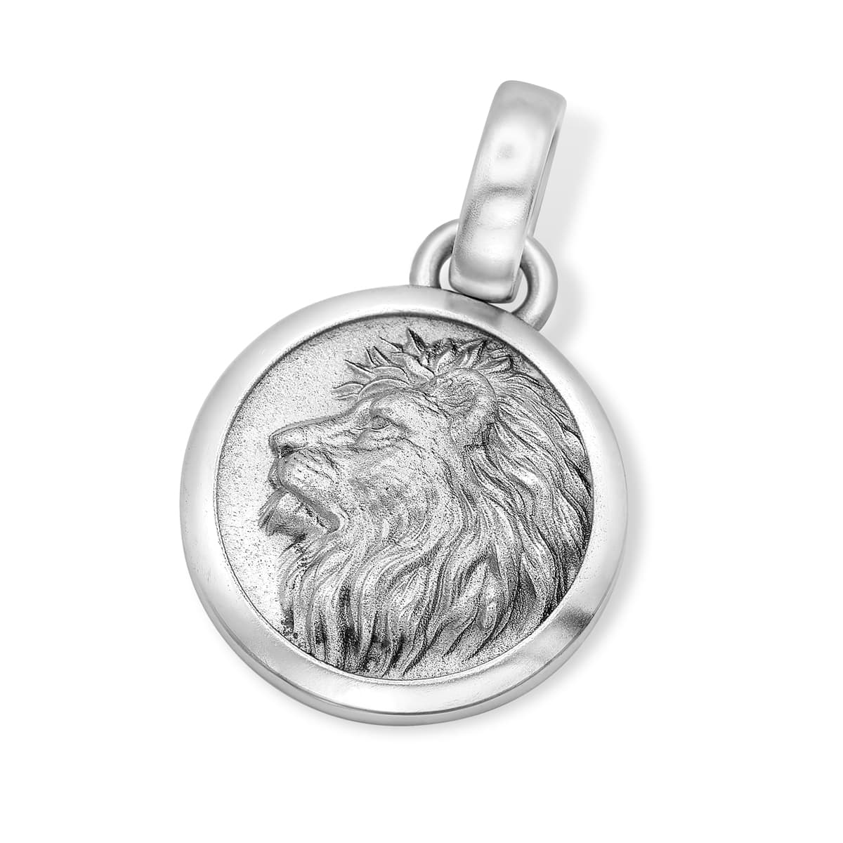 Löwenkopf-Anhänger – aus massivem Sterling Silber handgefertigt