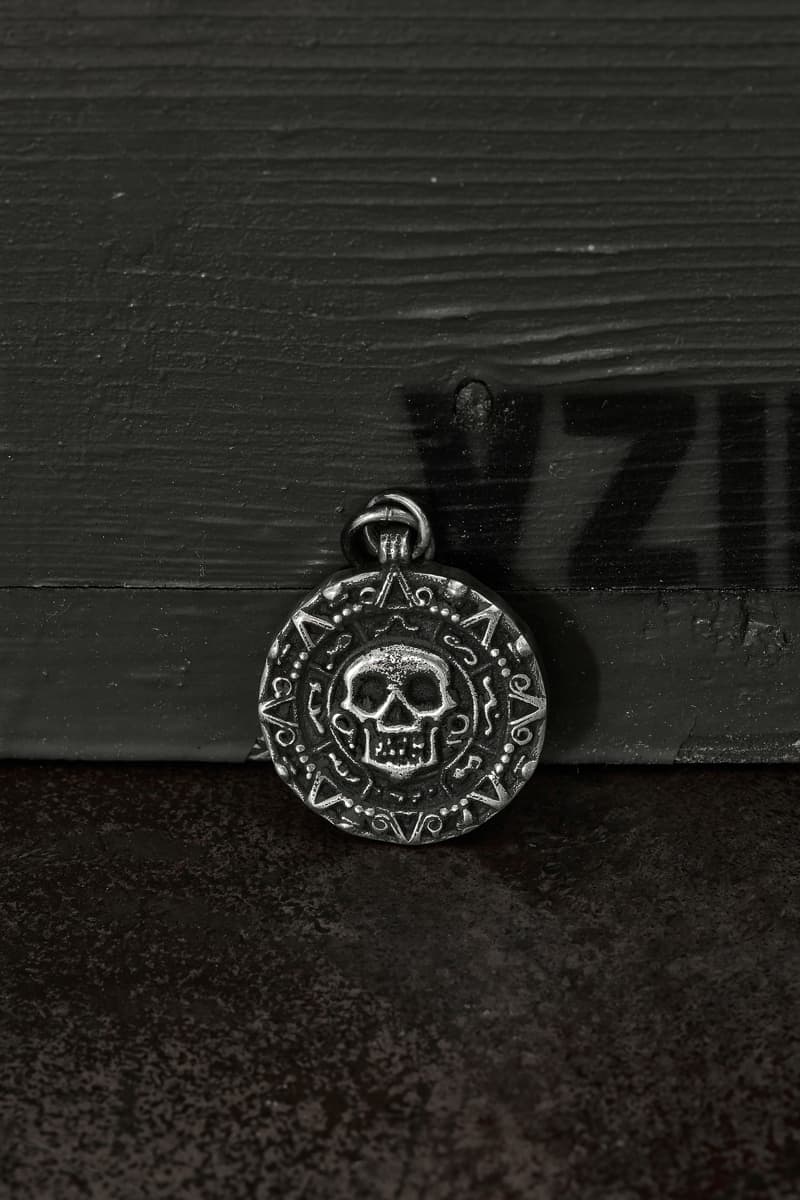 Anhänger Piratenmünze Sterling Silber Herrenkette kette Mann