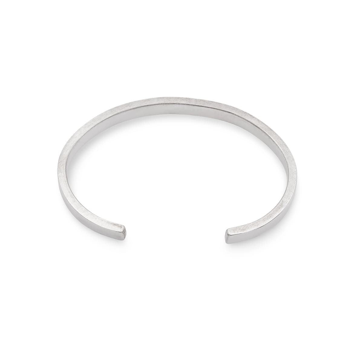 Armreif "Statement" Sterling Silber handgefertigt Schmaal Workshop