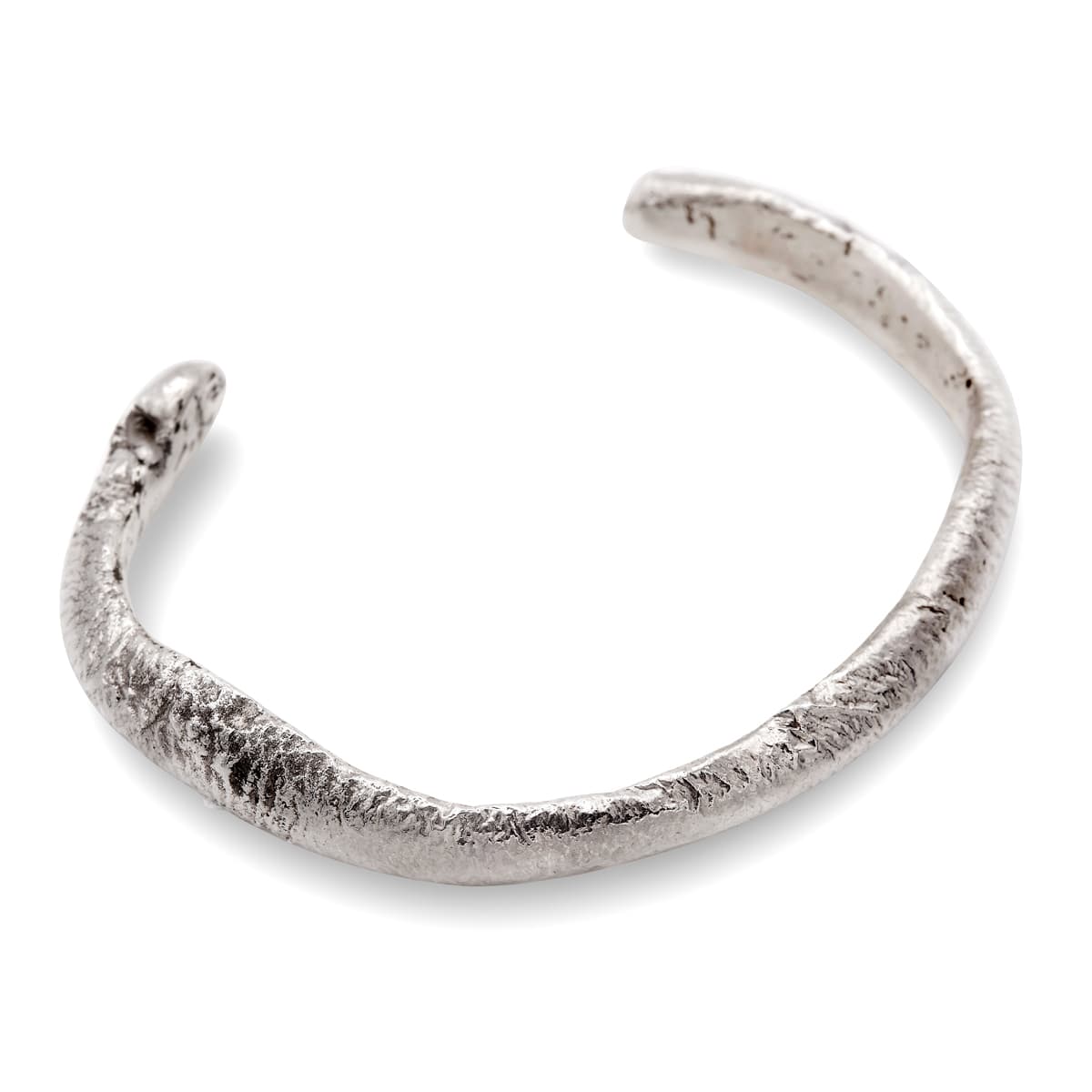 Armreif "Flamme" Sterling Silber handgefertigt