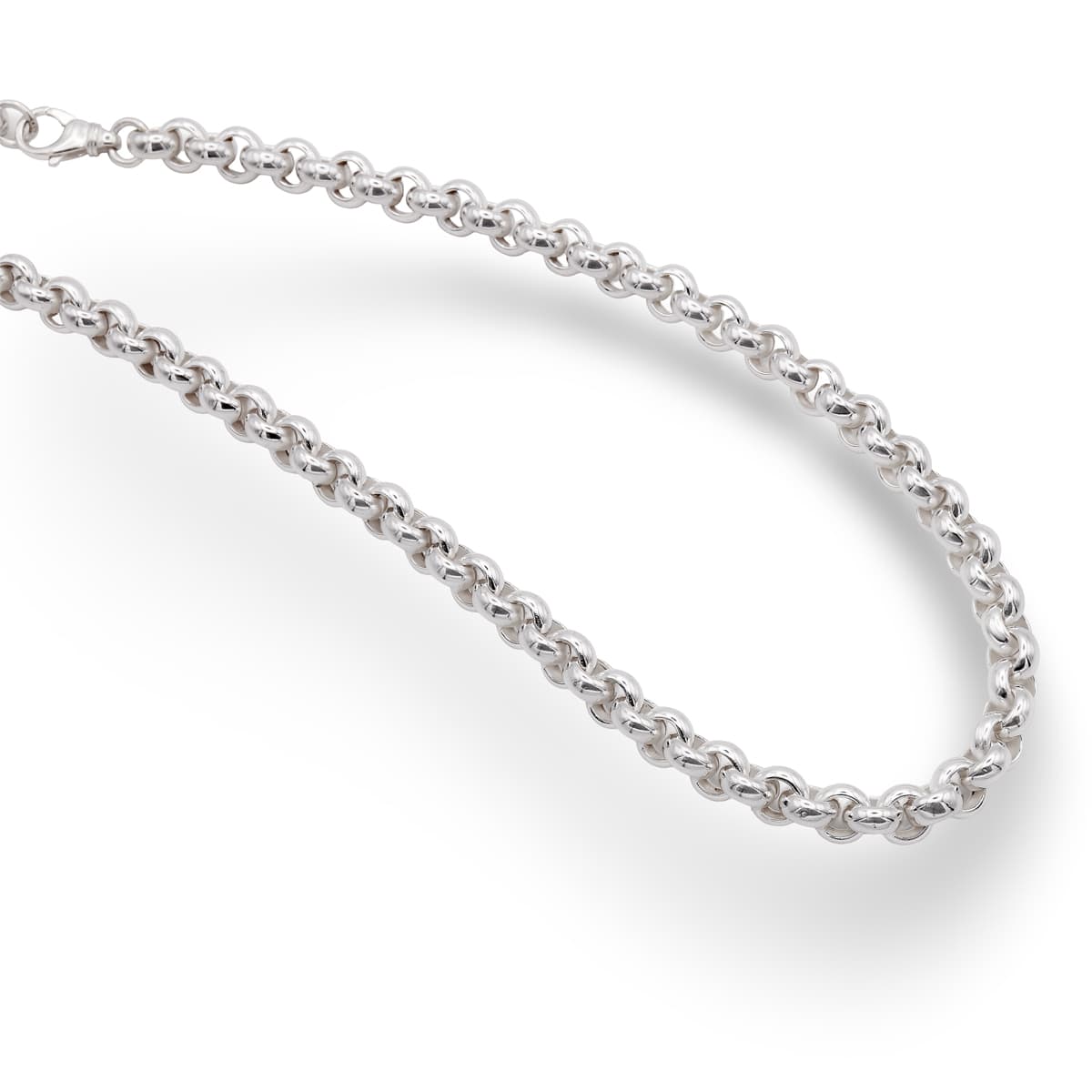 Halskette "Erbskette light" Sterling Silber handgefertigt