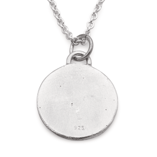 Halskette "Kompass" -  Sterling Silber Schmaal Workshop