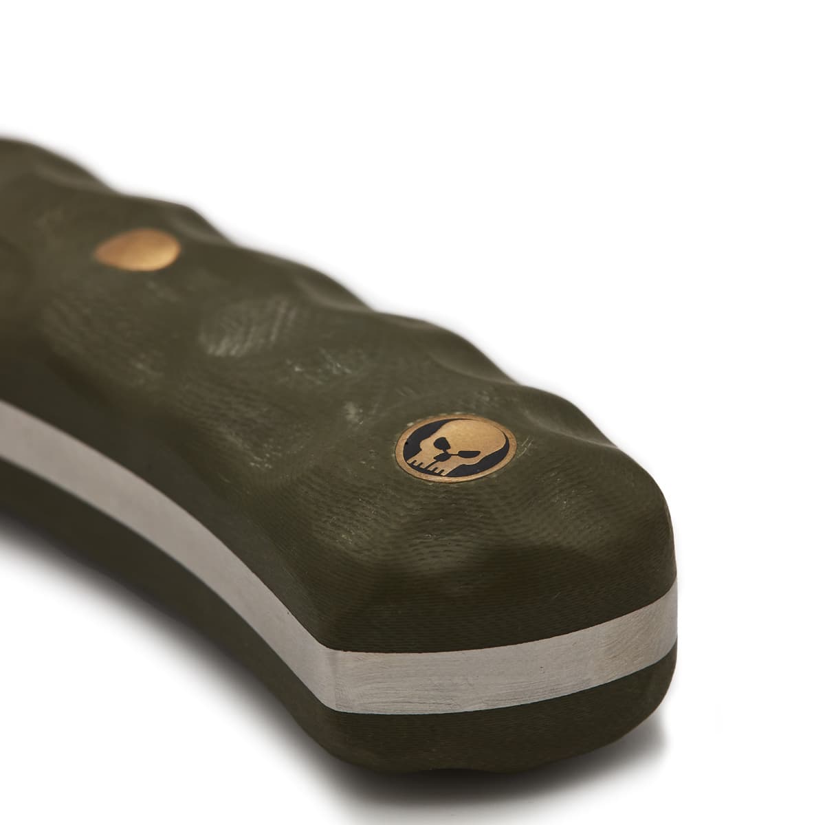Jagdmesser Green Skull - Einzelstück handgefertigt Schmaal Workshop