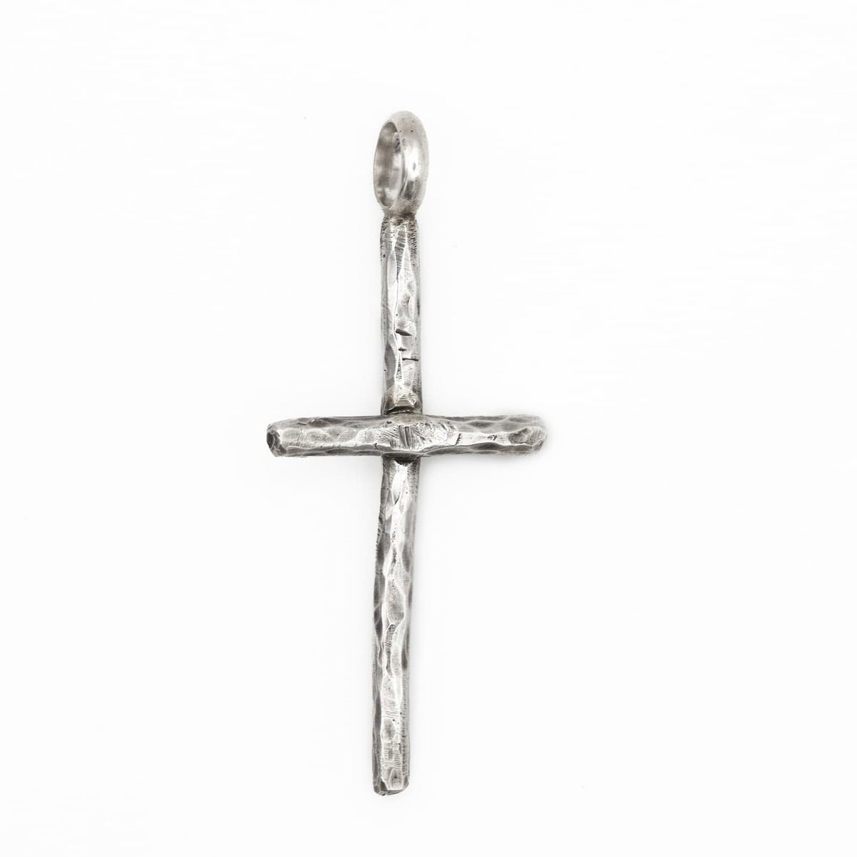 Anhänger "großes Kreuz" Sterling Silber - Unikat handgefertigt{{Product vendor}}