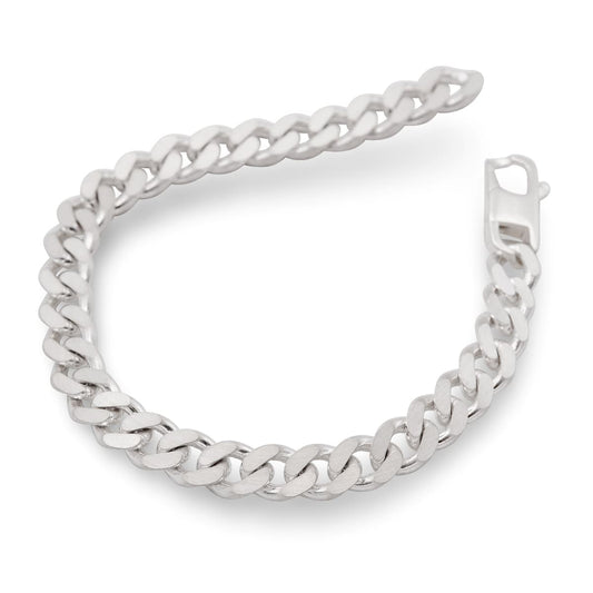 Armband "Flat Tank" Panzerarmband - massives Sterling Silber handgefertigt {{Product vendor}}