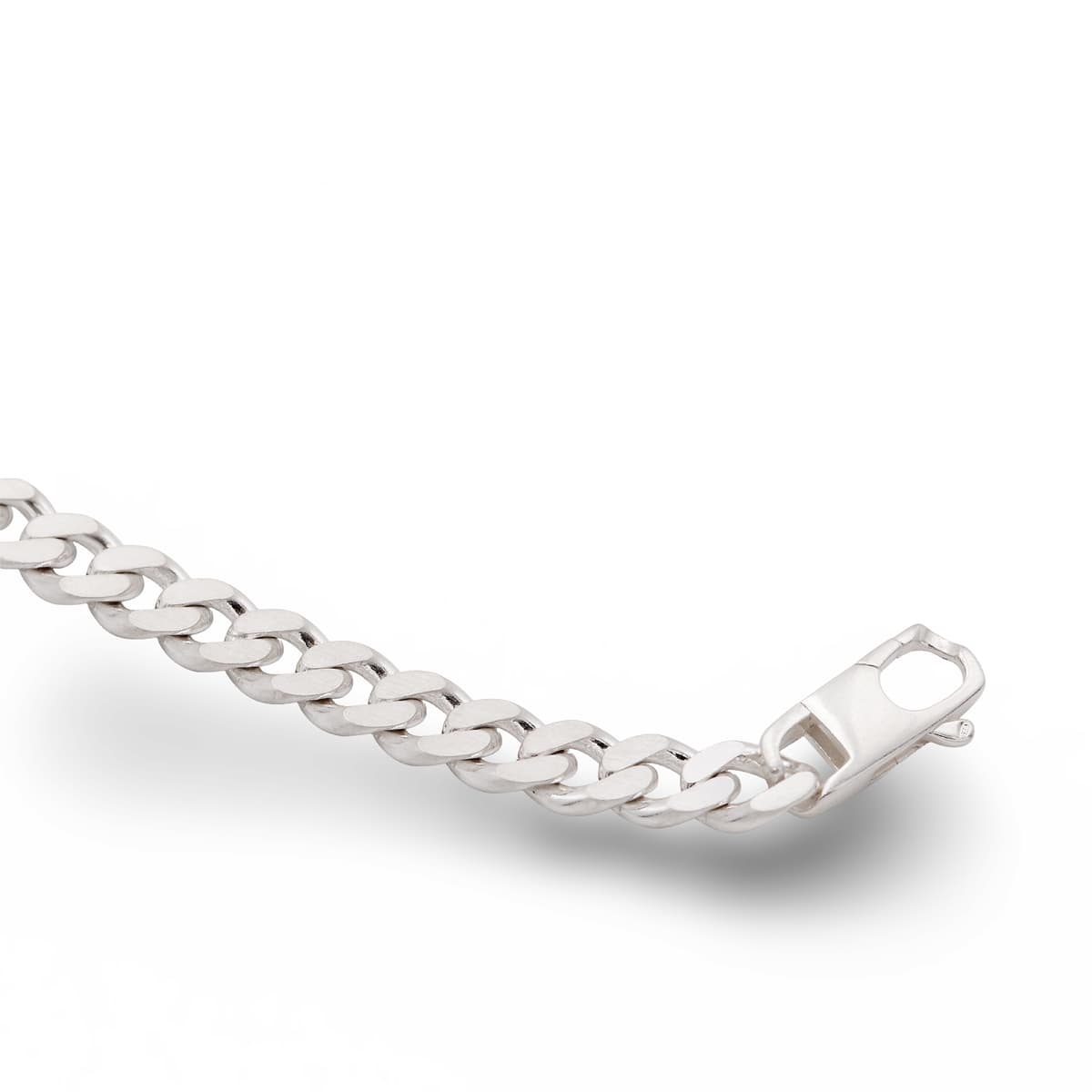 Armband "Flat Tank" Panzerarmband - massives Sterling Silber