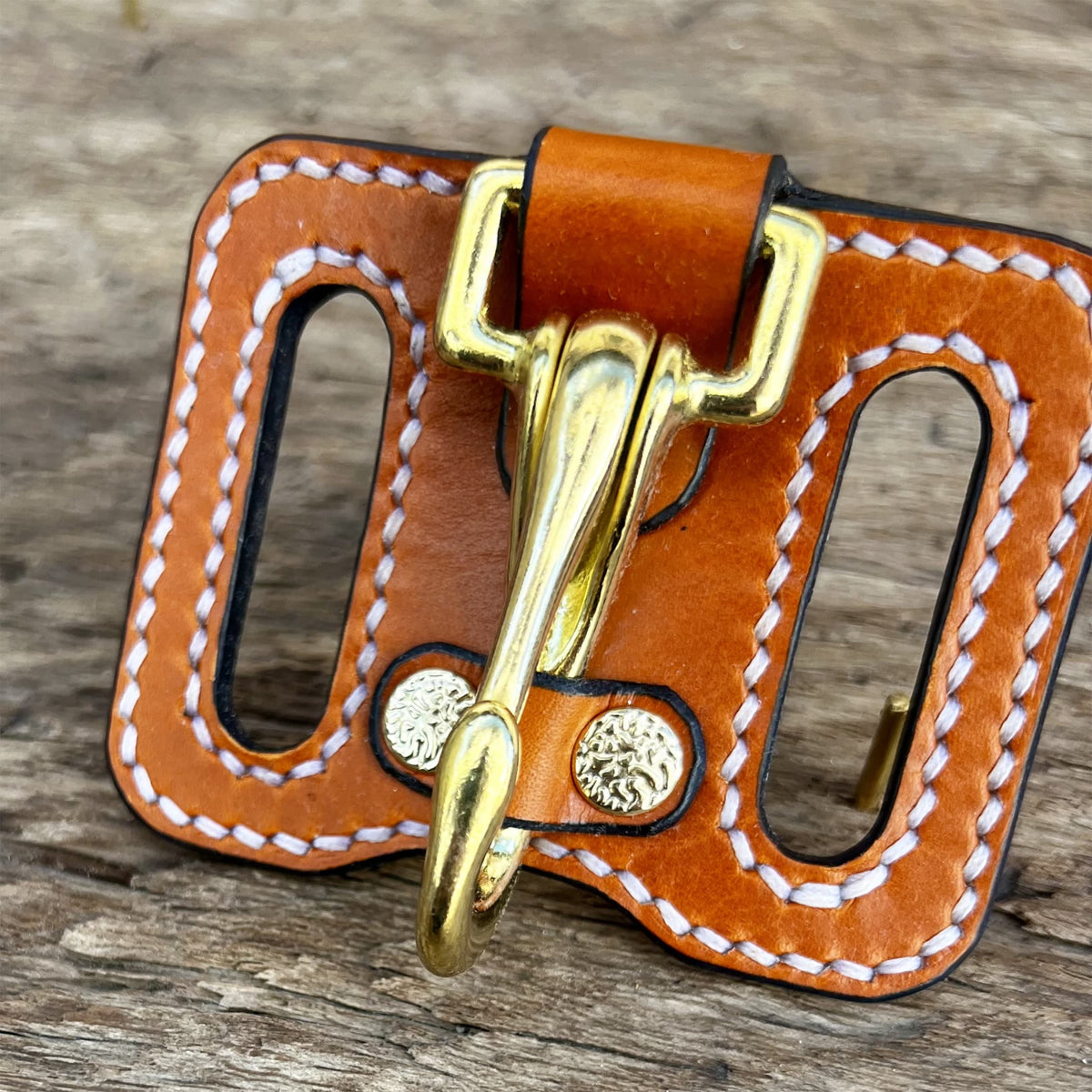 Hook Holster aus Blankleder in Saddle Tan von Ankerwerk