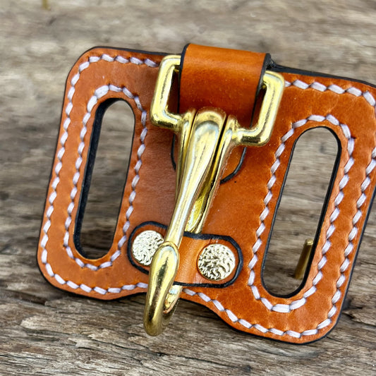 Hook Holster aus Blankleder in Saddle Tan von Ankerwerk