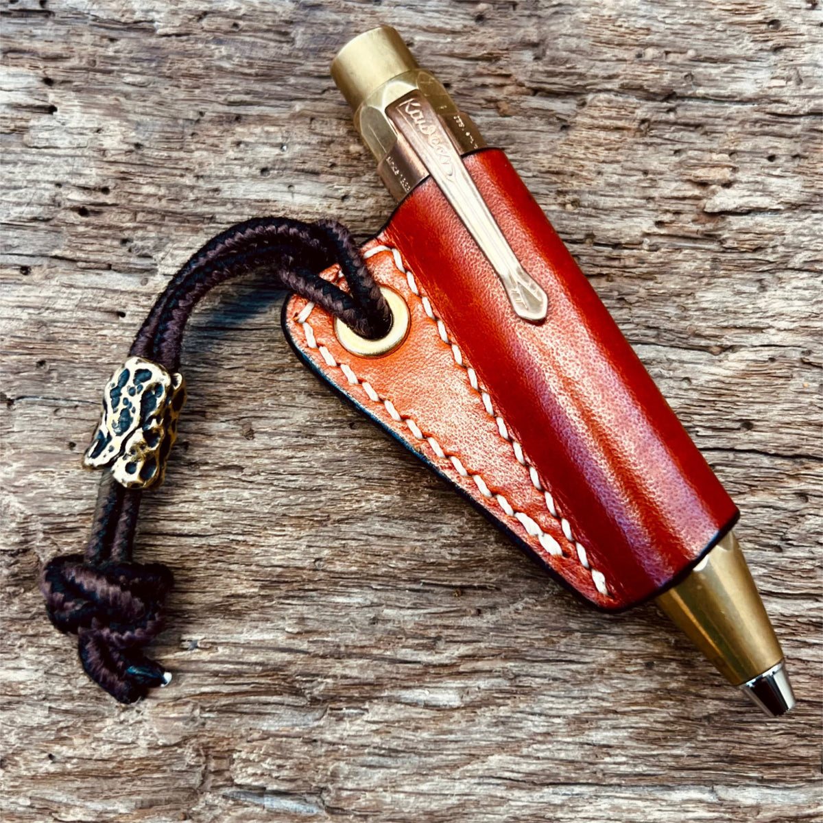 Stift-Holster aus Blankleder für Kaweco Sport von Ankerwerk