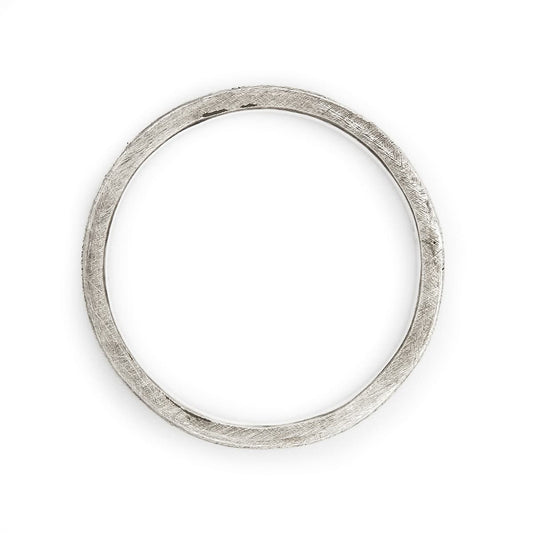 Bandring "Scratched" Sterling Silber handgefertigt {{Product vendor}}