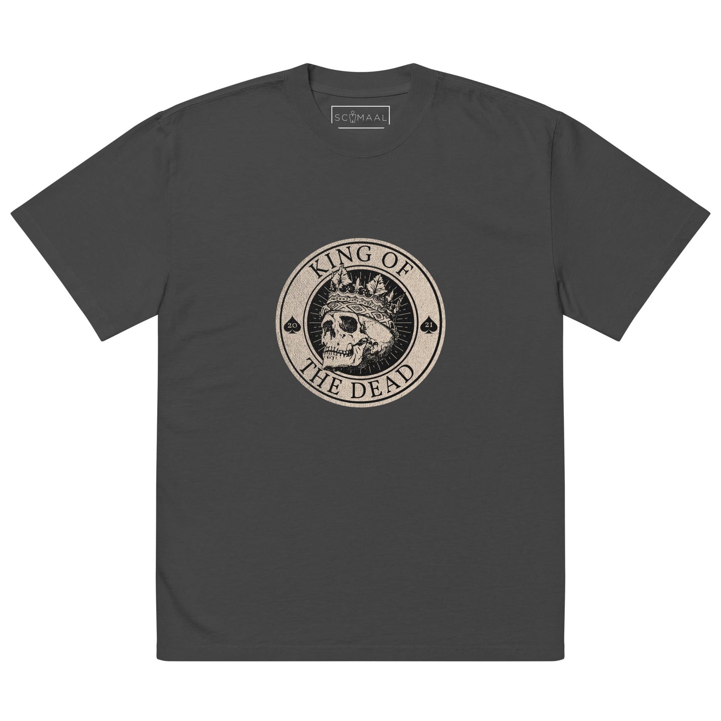 T-Shirt "King of the Dead" - oversized Schnitt handgefertigt Schmaal