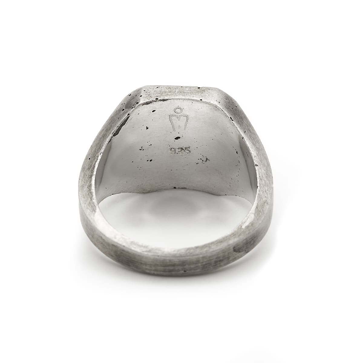 Siegelring "Stoneless" massives Sterling Silber handgefertigt