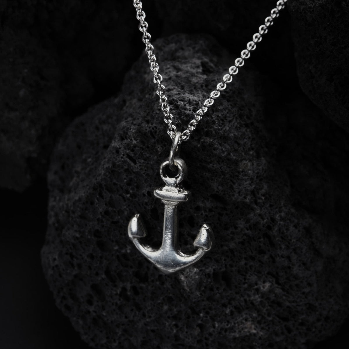 Halskette "Anker" Sterling Silber handgefertigt