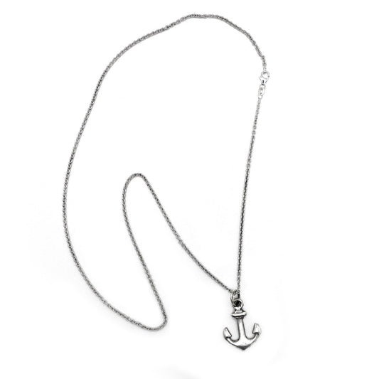 Halskette "Anker" Sterling Silber handgefertigt{{Product vendor}}