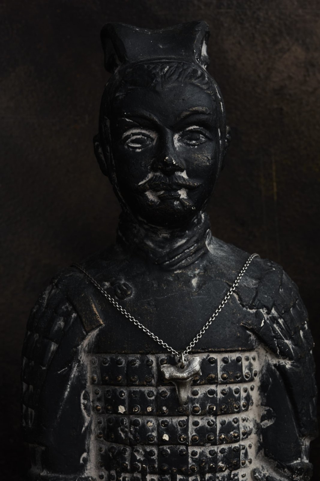 Halskette "Haizahn" Sterling Silber handgefertigt{{Product vendor}}