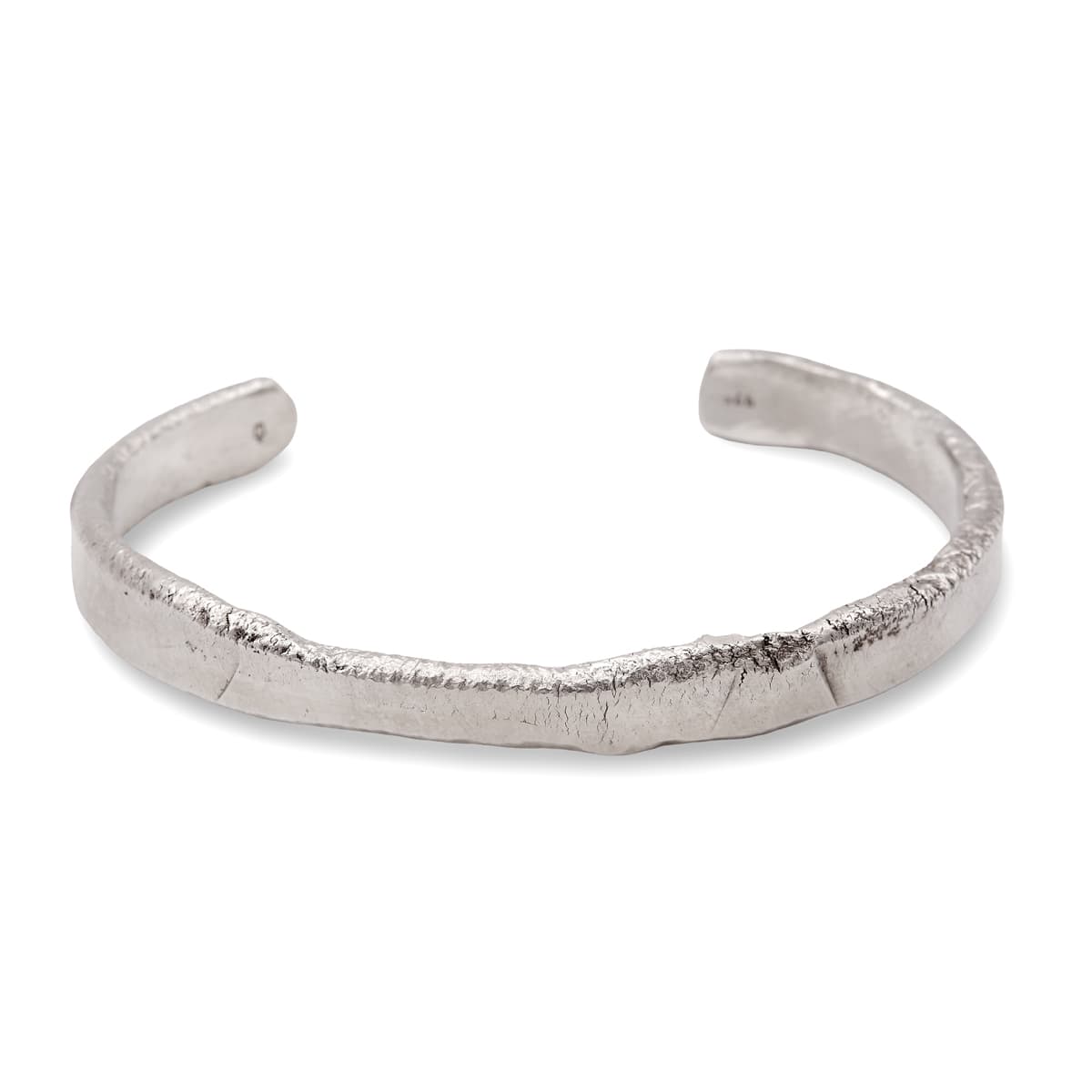 Armreif "gehämmerte Flamme" Sterling Silber
