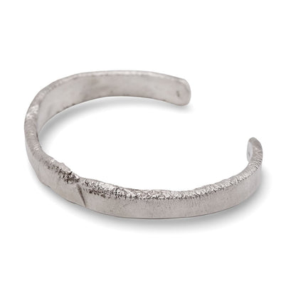 Armreif "gehämmerte Flamme" Sterling Silber