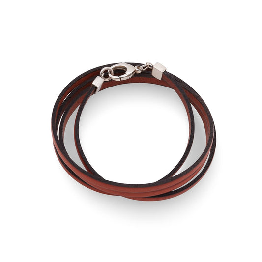 braunes Lederarmband - Einzelstück