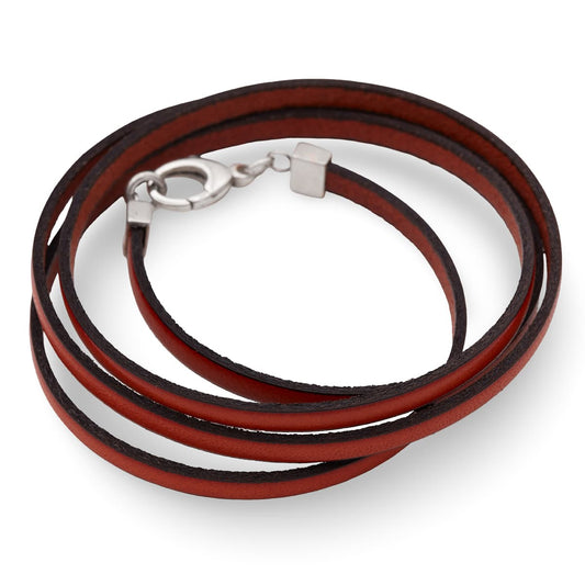 braunes Lederarmband - Einzelstück