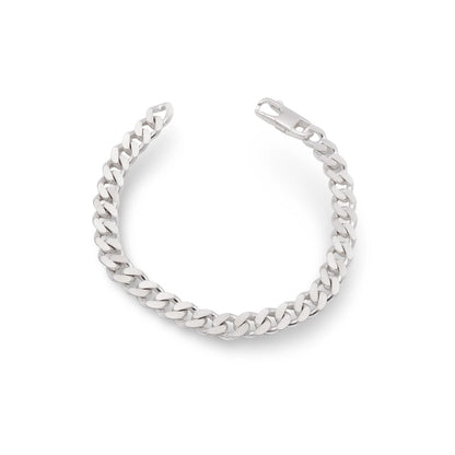 Armband "Flat Tank" Panzerarmband - massives Sterling Silber