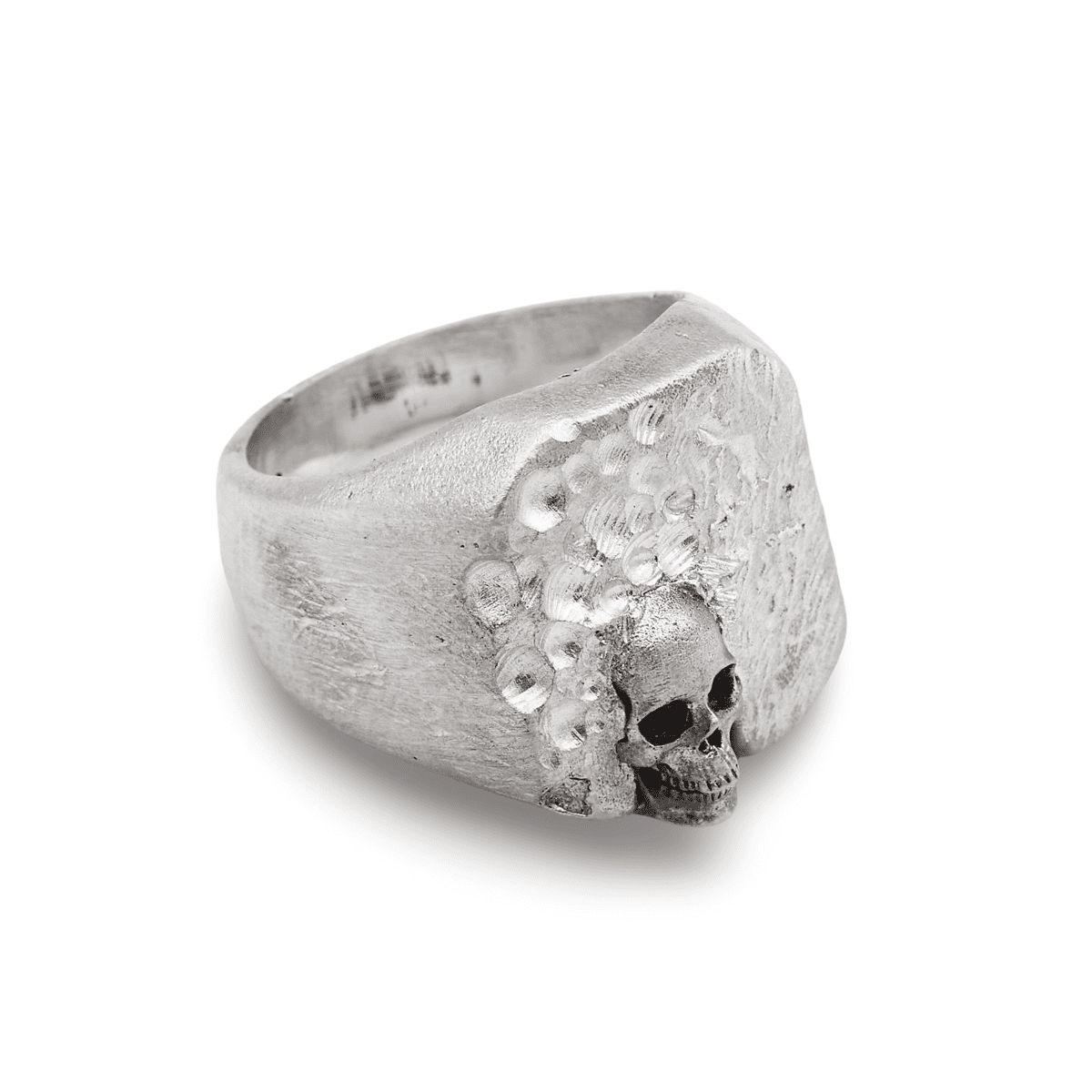 Siegelring "Death" Sterling Silber Ring - Einzelstück Schmaal Workshop