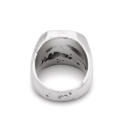 Siegelring "Death" Sterling Silber Ring - Einzelstück Schmaal Workshop