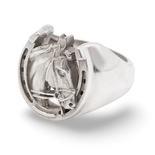 Pferdering "Lucky" Sterling Silber Ring