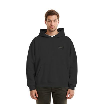 Es Brutal Boxcut Hoodie in Black – Vorderseite