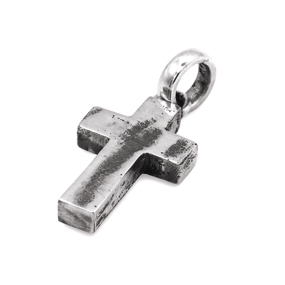 Anhänger "massives Kreuz" Sterling Silber Schmaal Workshop