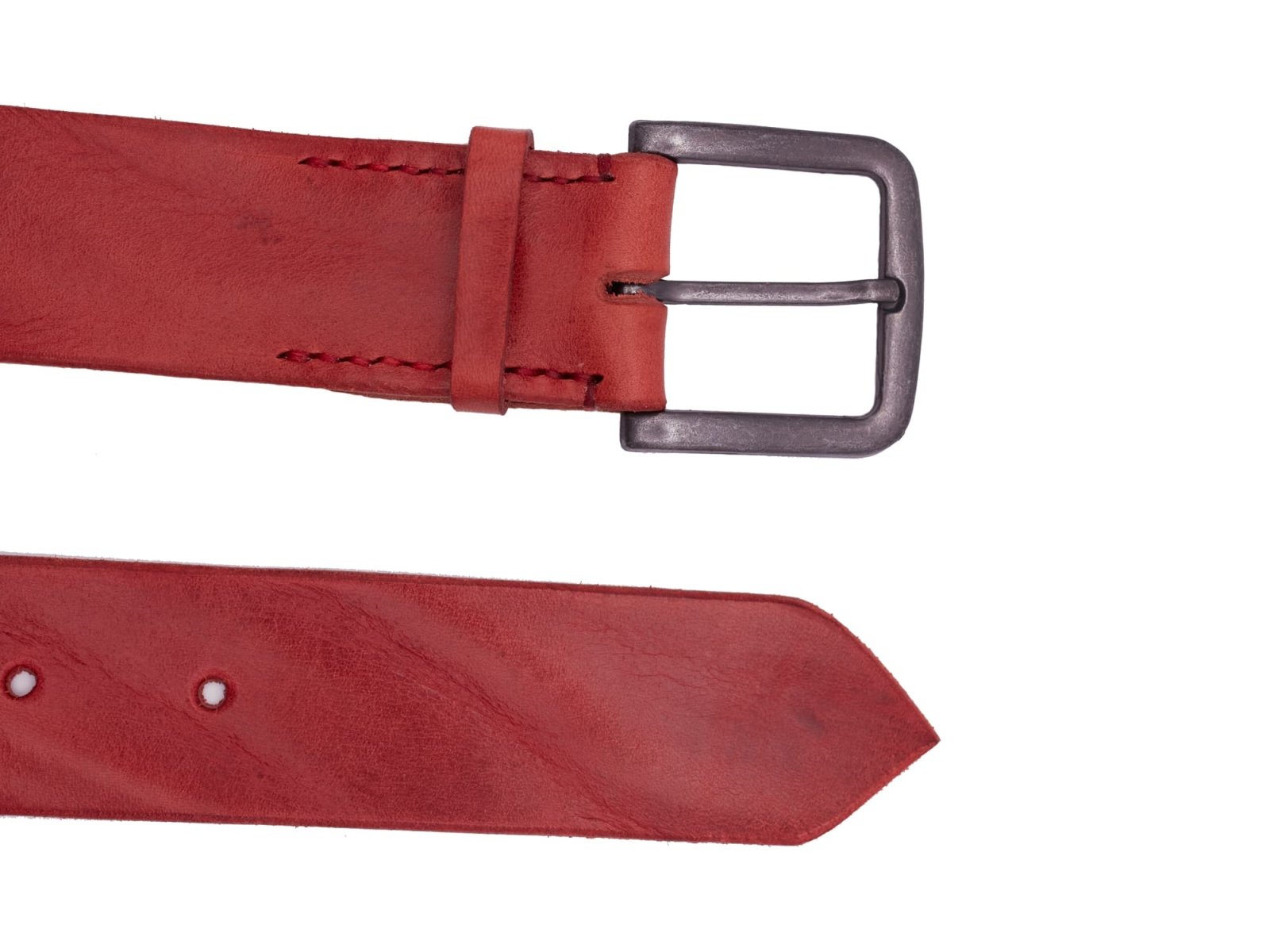 Gürtel Aram rotbraun - Einzelstück - Premiumgürtel - Ledergürtel